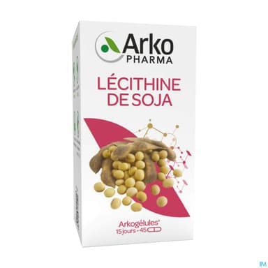 ARKOG LECITHINE SOJA CAPS 45