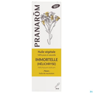 Pranarom Huile Vegetale Bio Immortelle 30ml