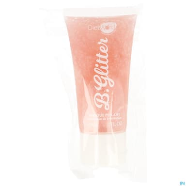 B Mask Glitter Masque Peel Off Rose 60ml