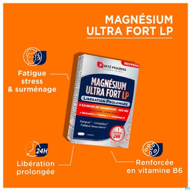 Forte Pharma Magnesium Ultra Fort Lp Comprime 30