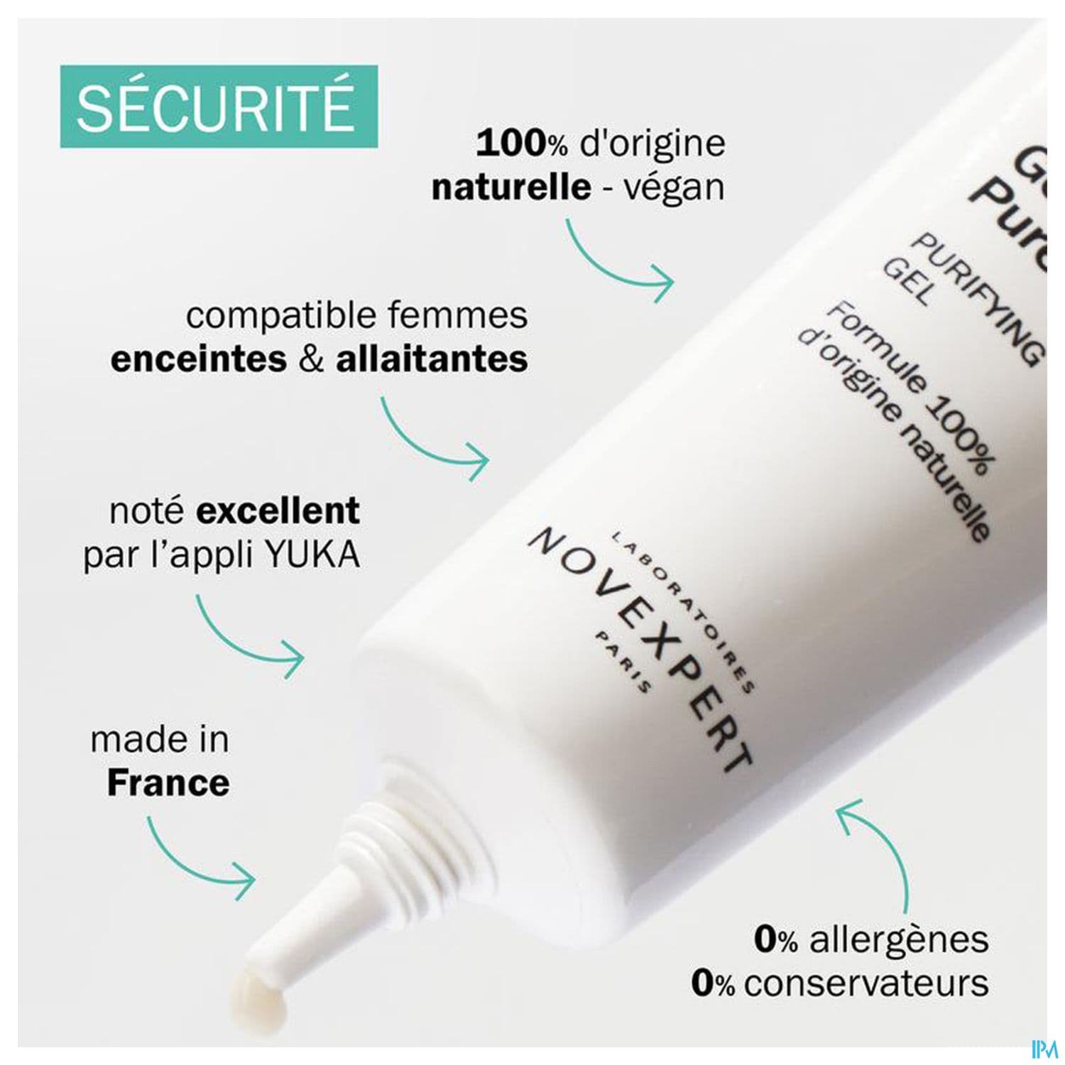NOVEXPERT TRIO ZINC GEL PURETE30ML