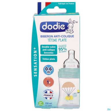 Dodie Sensation+ Biberon Anticolique Air 0/6mois 150ml