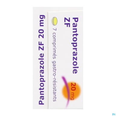 PANTOPRAZOLE 20MG ZF CPR 7