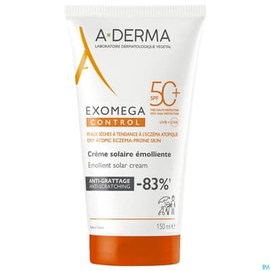 A-DERMA EXOMEGA CR SOL SPF50+150ML
