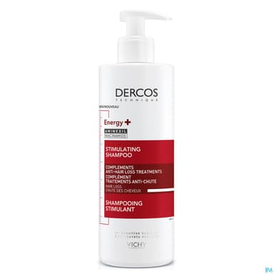 DERCOS ENERGY+ SH STIM SH 400ML