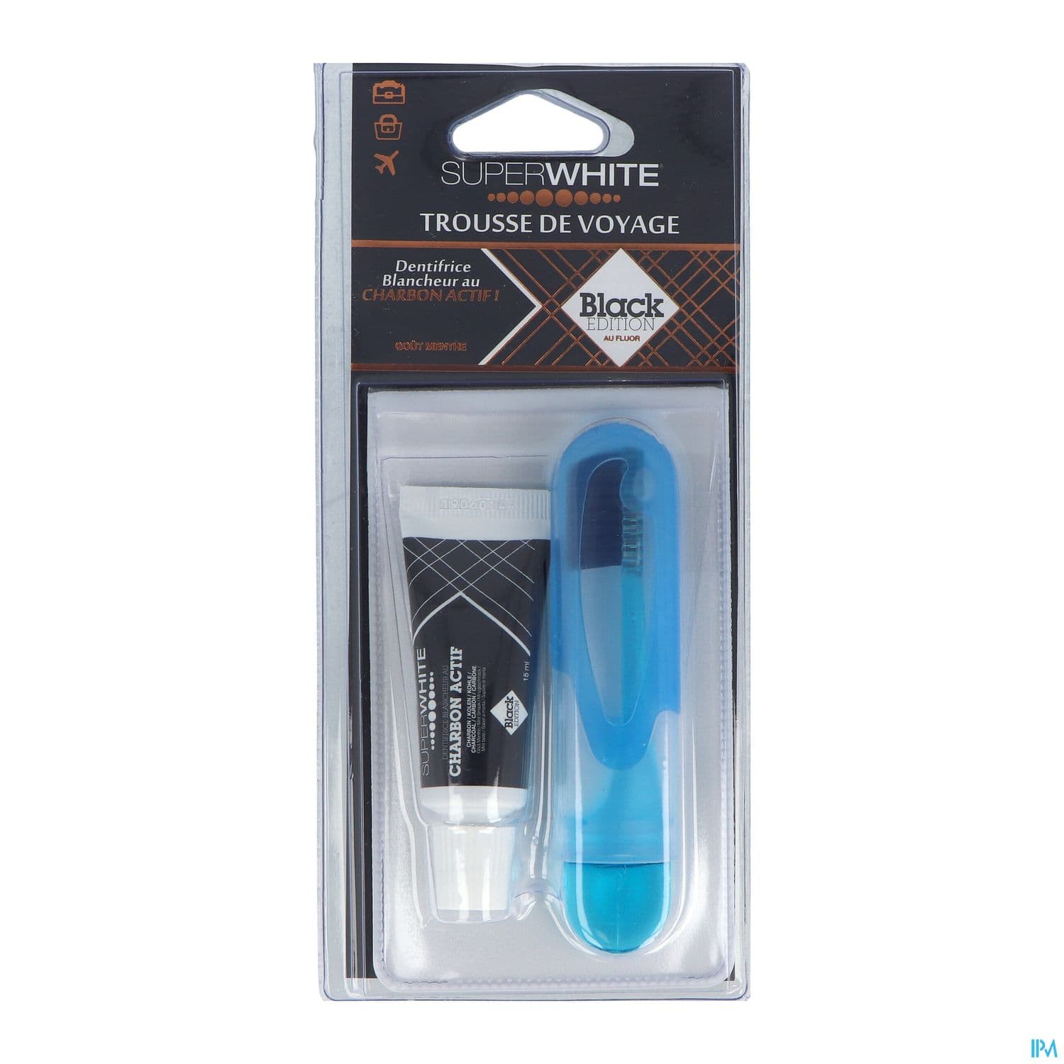 SUPERWHITE TROUSSE VOYAGE BLACK ED