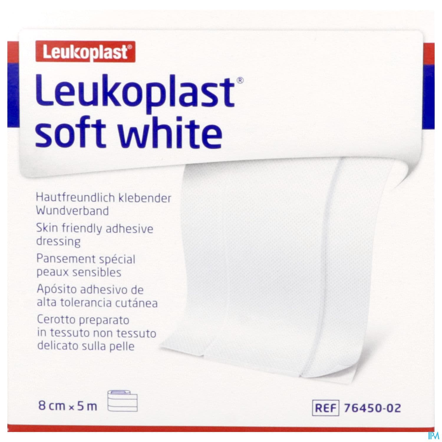 LEUKOPLAST SOFT WHIT PANS BDE5X8CM