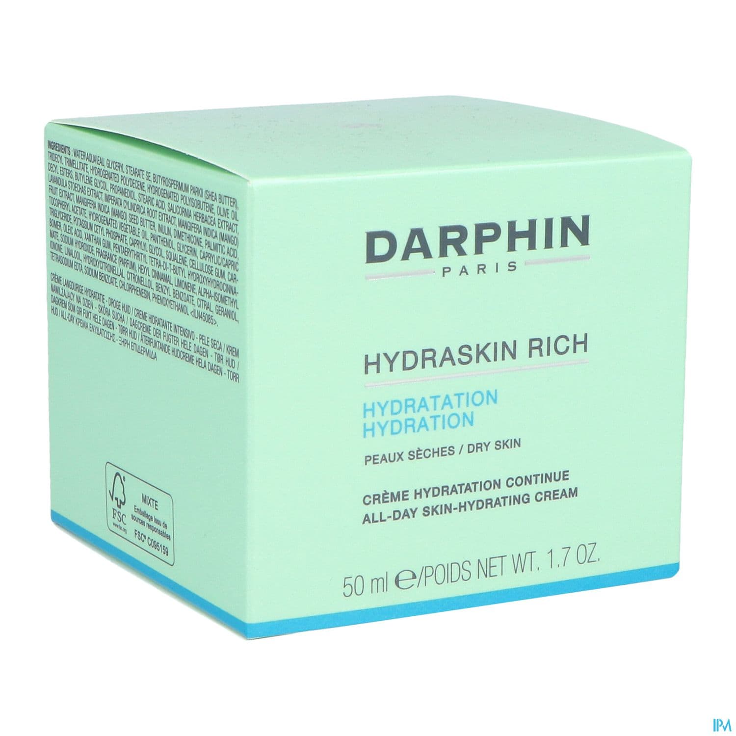DARPHIN HYDRASKIN RICH 50ML — Pharmacie Cannes Riviera