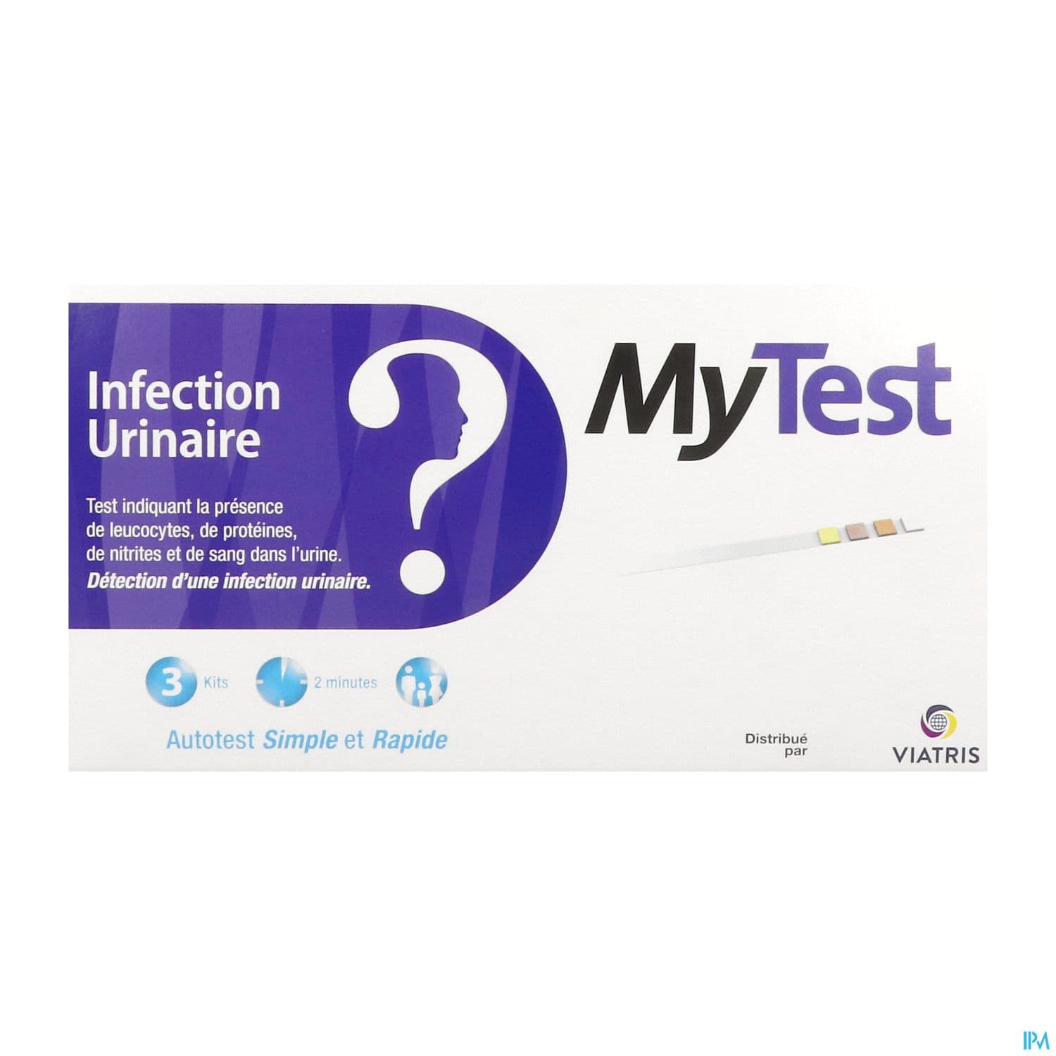 Mylan My Test Test Infection Urinaire Kit 3