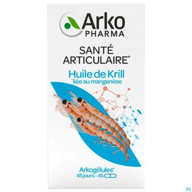 ARKOG HUILE DE KRILL 45 CAPS