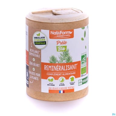 Nat Et Form Ecoresponsable Prele Bio Gelule Vegetale 90