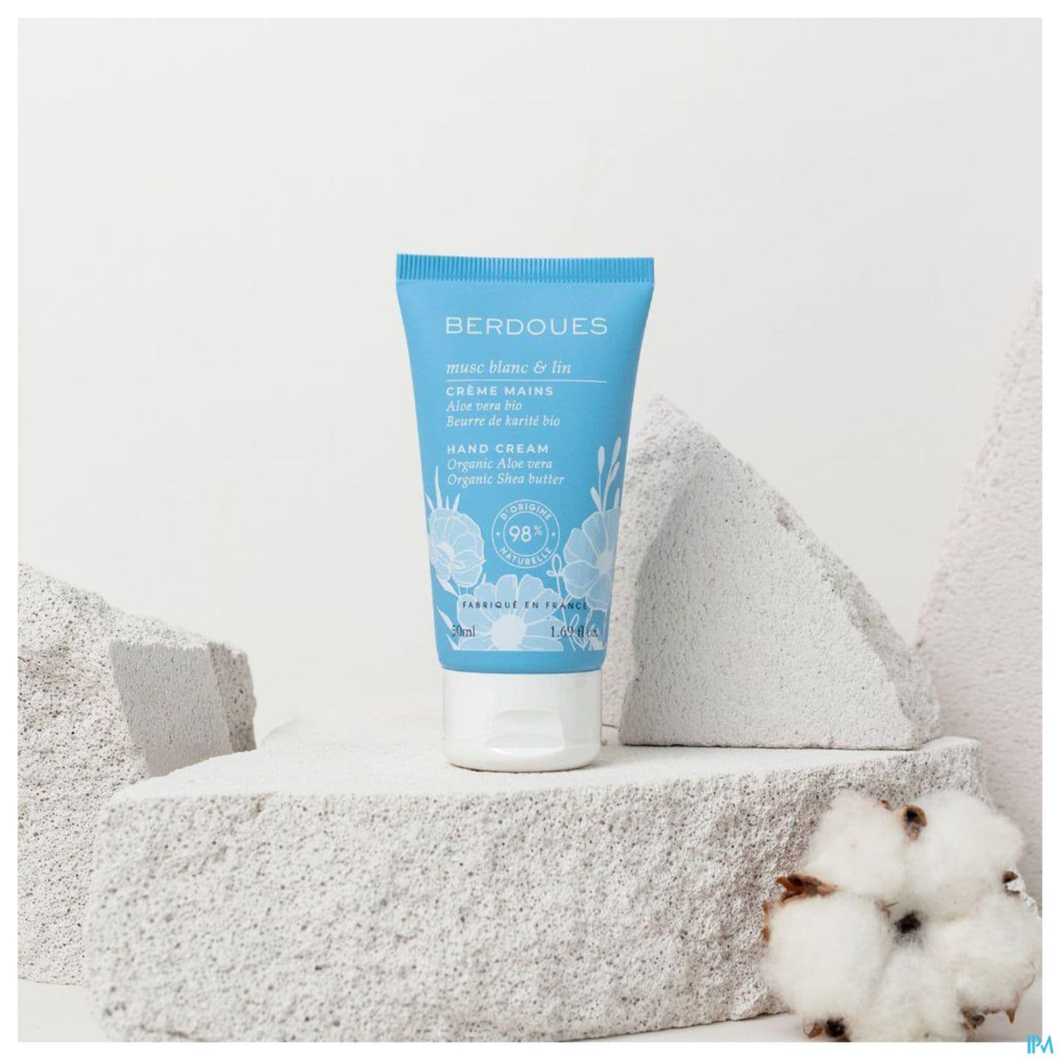 Berdoues 1902 Creme Mains Musc Blanc Lin 50ml