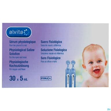 SERUM PHYSIO ALVITA DOSE 5ML 30