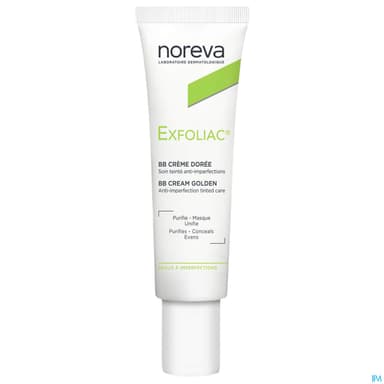 Noreva Exfoliac Bb Creme Teintee Dore 30ml