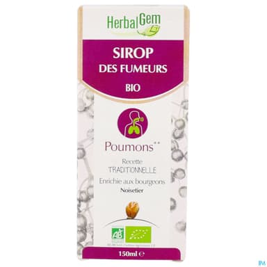 Herbalgem Sirop Fumeurs Bio 150ml