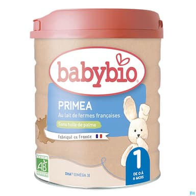 BABYBIO 1AG PRIMEA LAIT BIO 800G