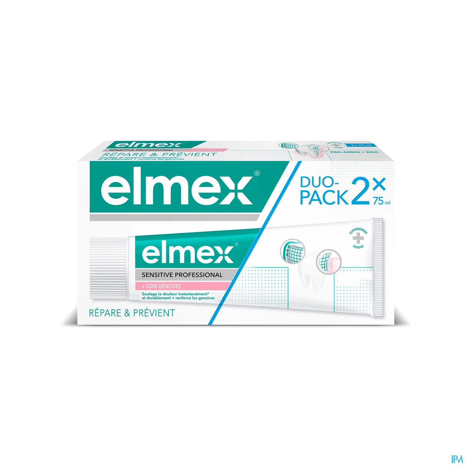 Elmex Sensitive Professional Dentifrice 75ml X2