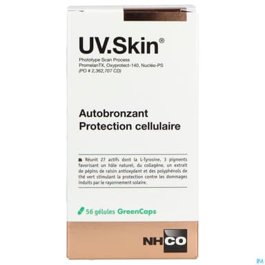 Nhco Uv Skin Solaire Autobronzant Gelule 56