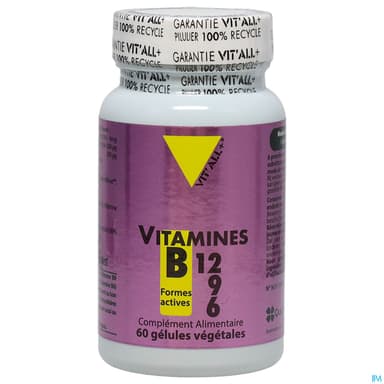Vit All+ Vitamine B9 + Vitamine B12 Gelule 60