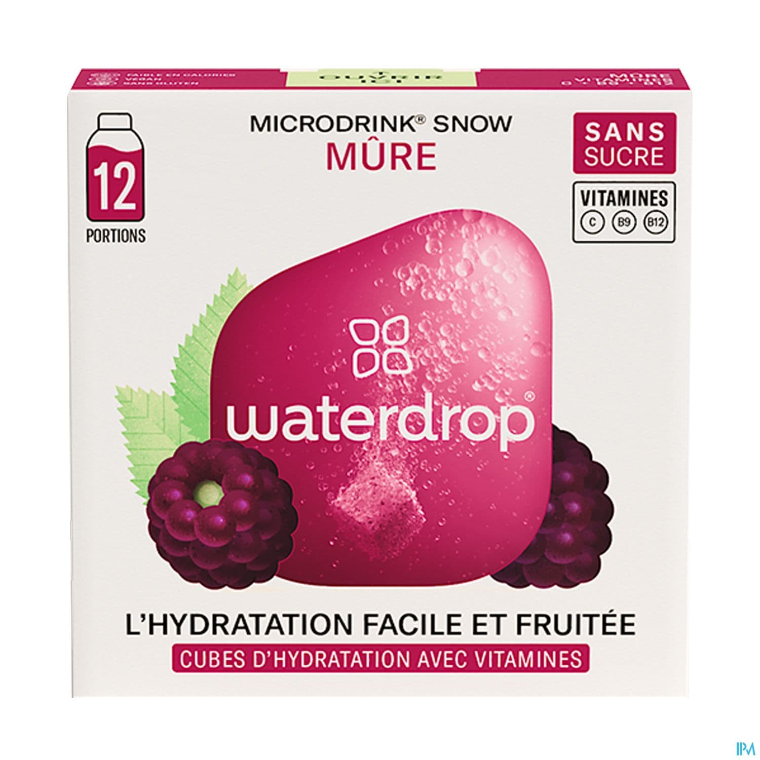 WATERDROP MICRODRINK SNOW 2GX12 — Pharmacie Lafayette de Douai