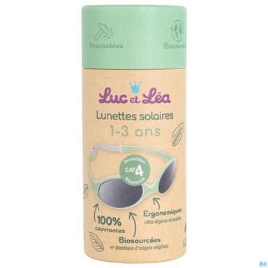 Luc Et Lea Lunette De Soleil Biosourcees 1/3a Vert