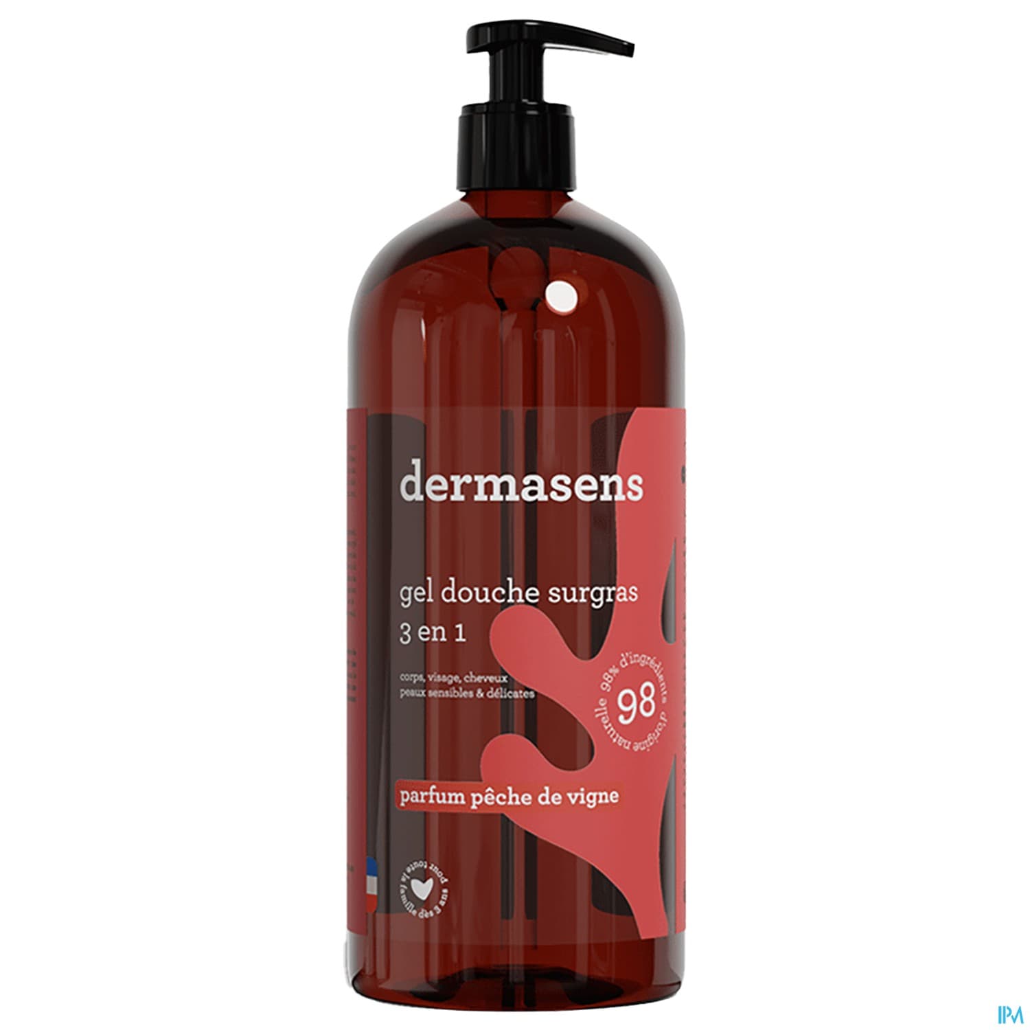 DERMASENS GEL SURG 3EN1 PECHE 1L