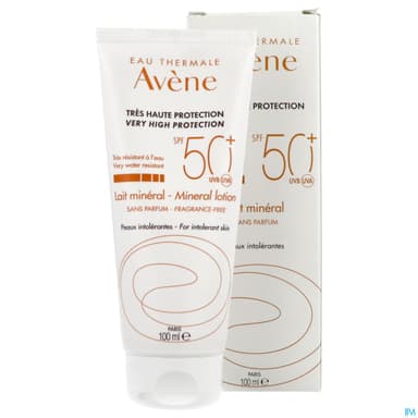 Eau Thermale Avene Solaire Lait Mineral Spf50+ 100ml