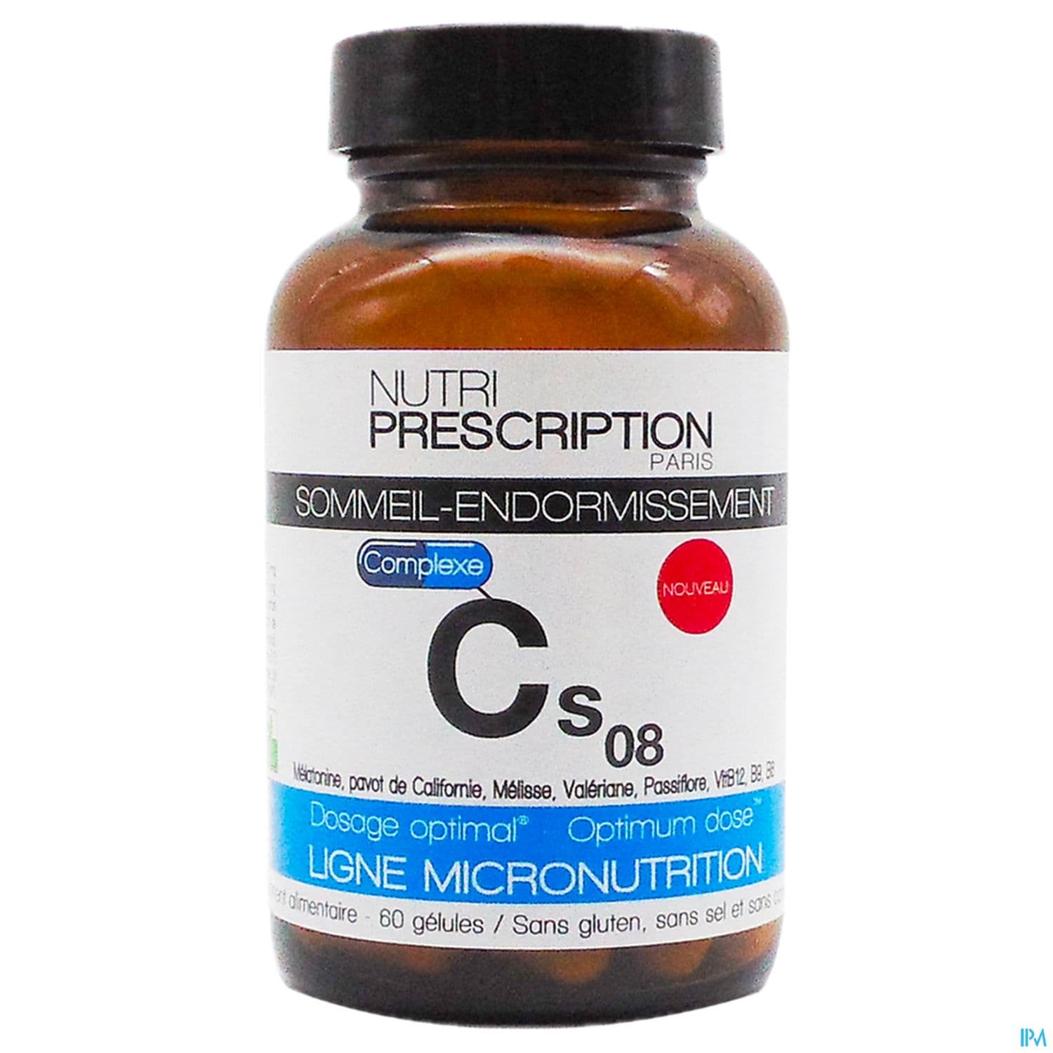 Nutriprescription Cs08 Sommeil Endormissement Gelule 60