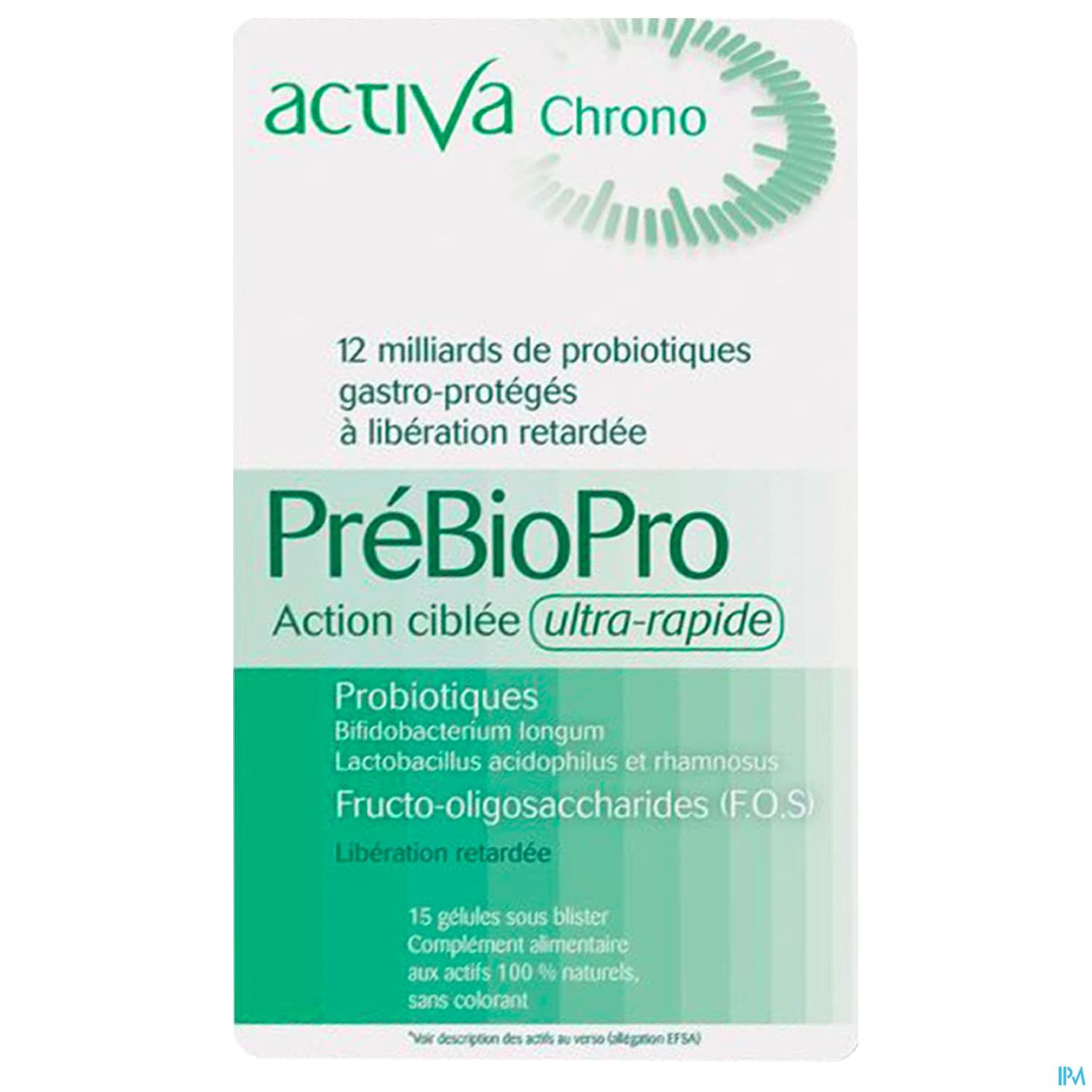 Activa Chrono Prebiopro Gelule 15