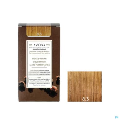 KORRES COLOR ARG BL CLAIR DORE 8.3