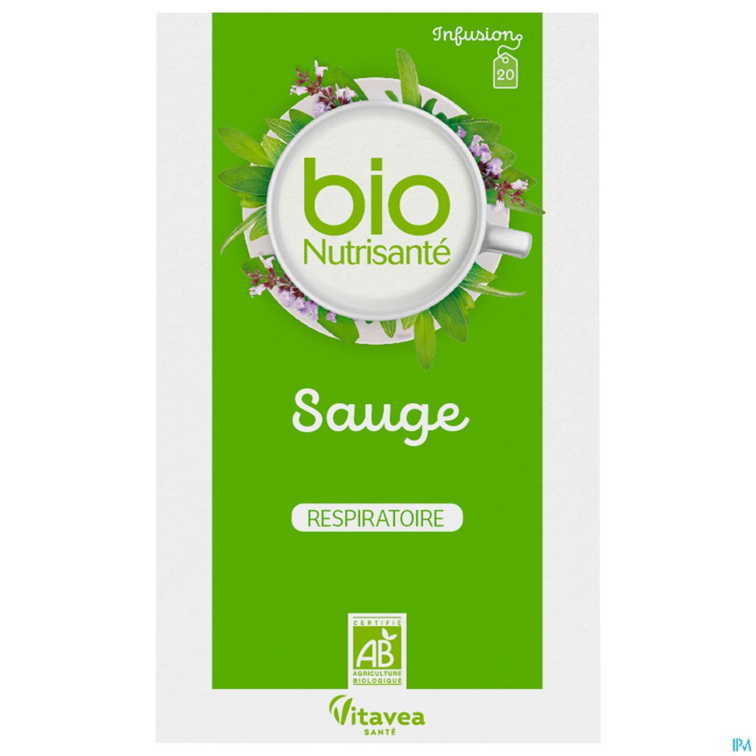Vitavea Bionutrisante Infusion Sauge Sachet 20