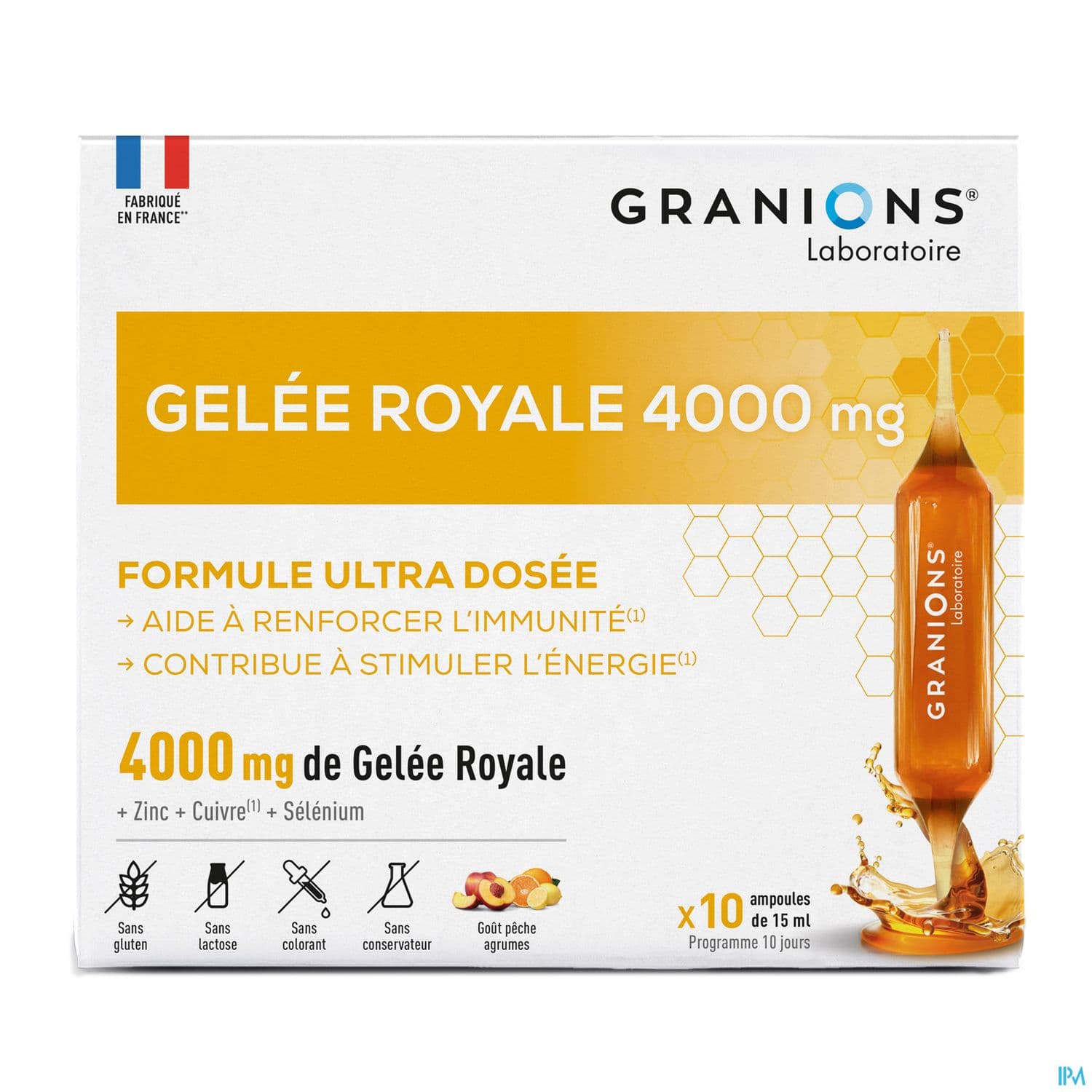GRANIONS GELEE ROYALE 4000MG AMP10