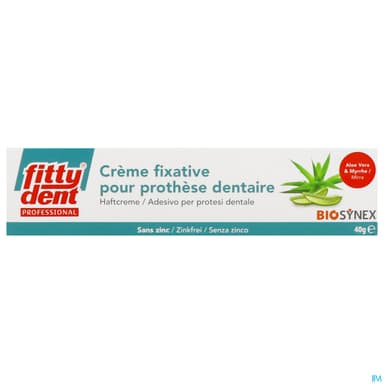 Fittydent Professionnal Creme Fixative Sans Zinc 40g
