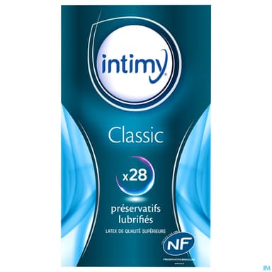 Intimy Preservatifs Lubrifies Classic X28