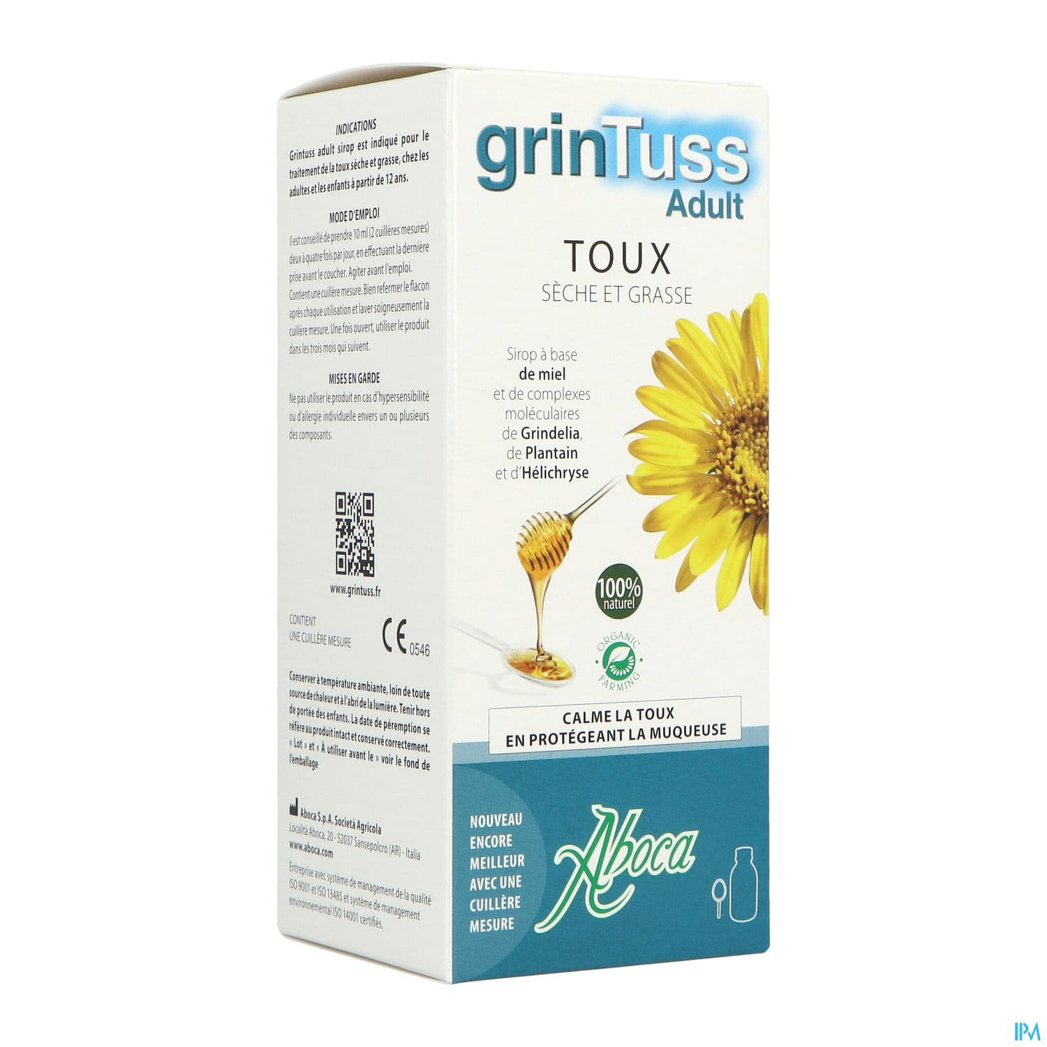GRINTUSS TOUX SIROP ADULTE 128G