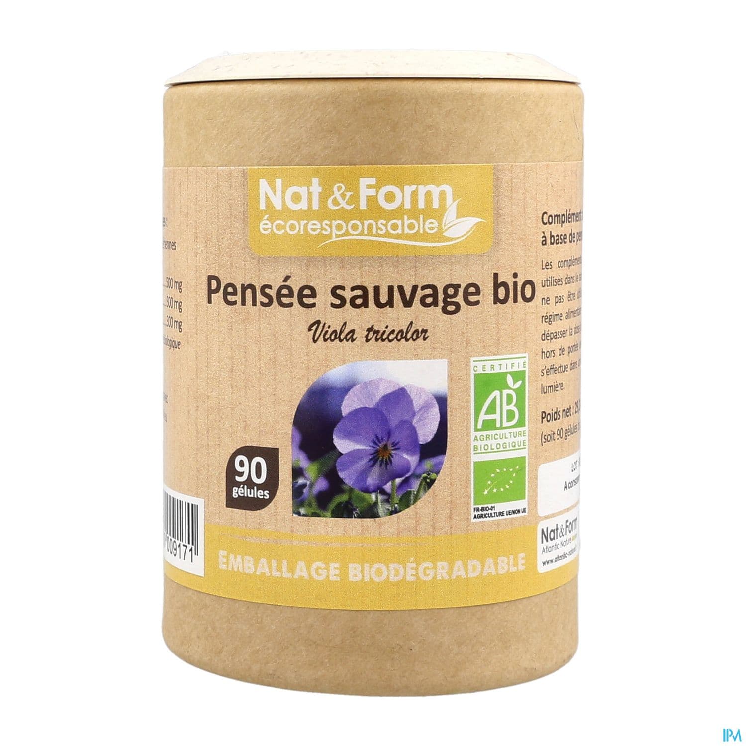 NAT&FORM ECO PENS SAUV BIO GEVEG90