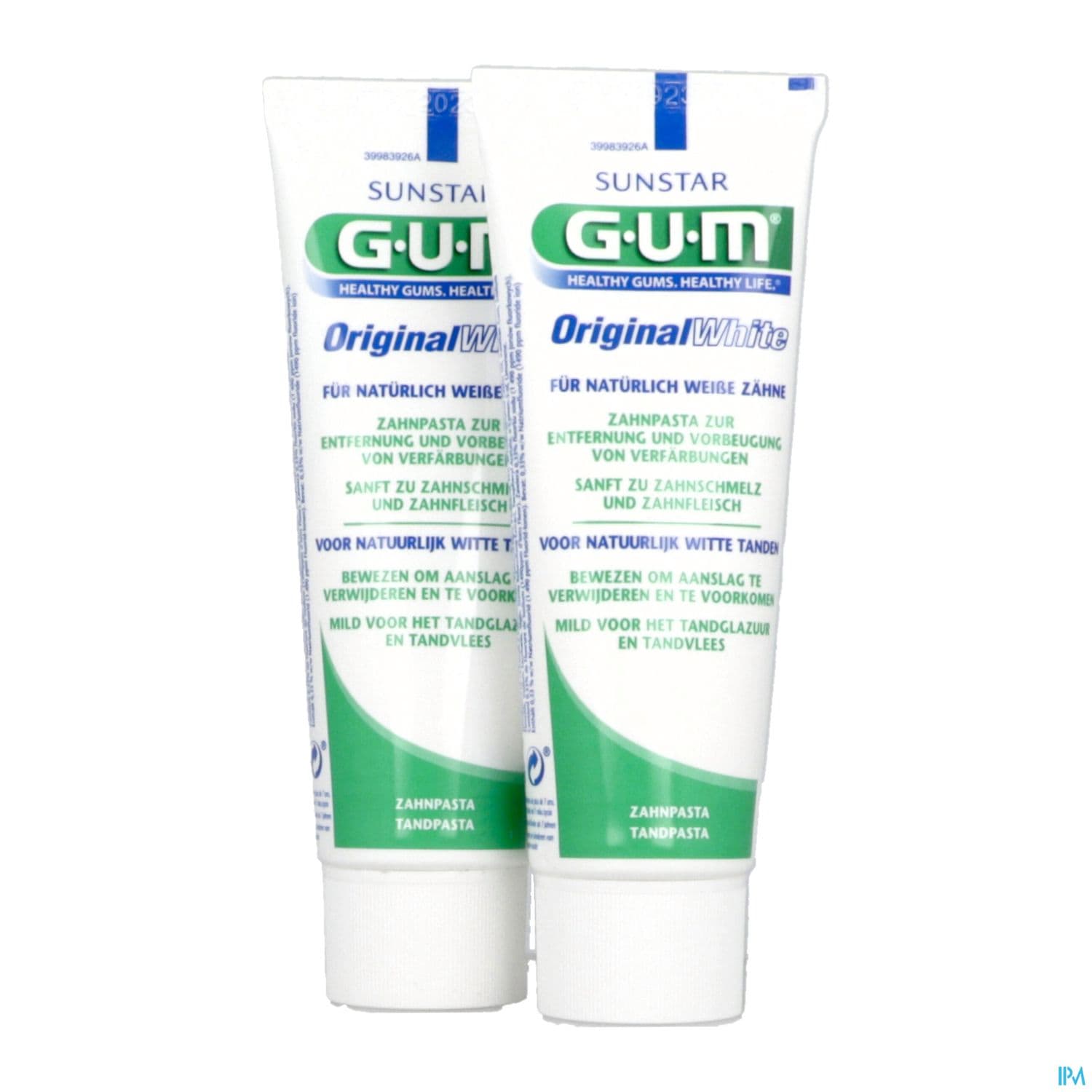 Gum Original White Dentifrice 75ml X2