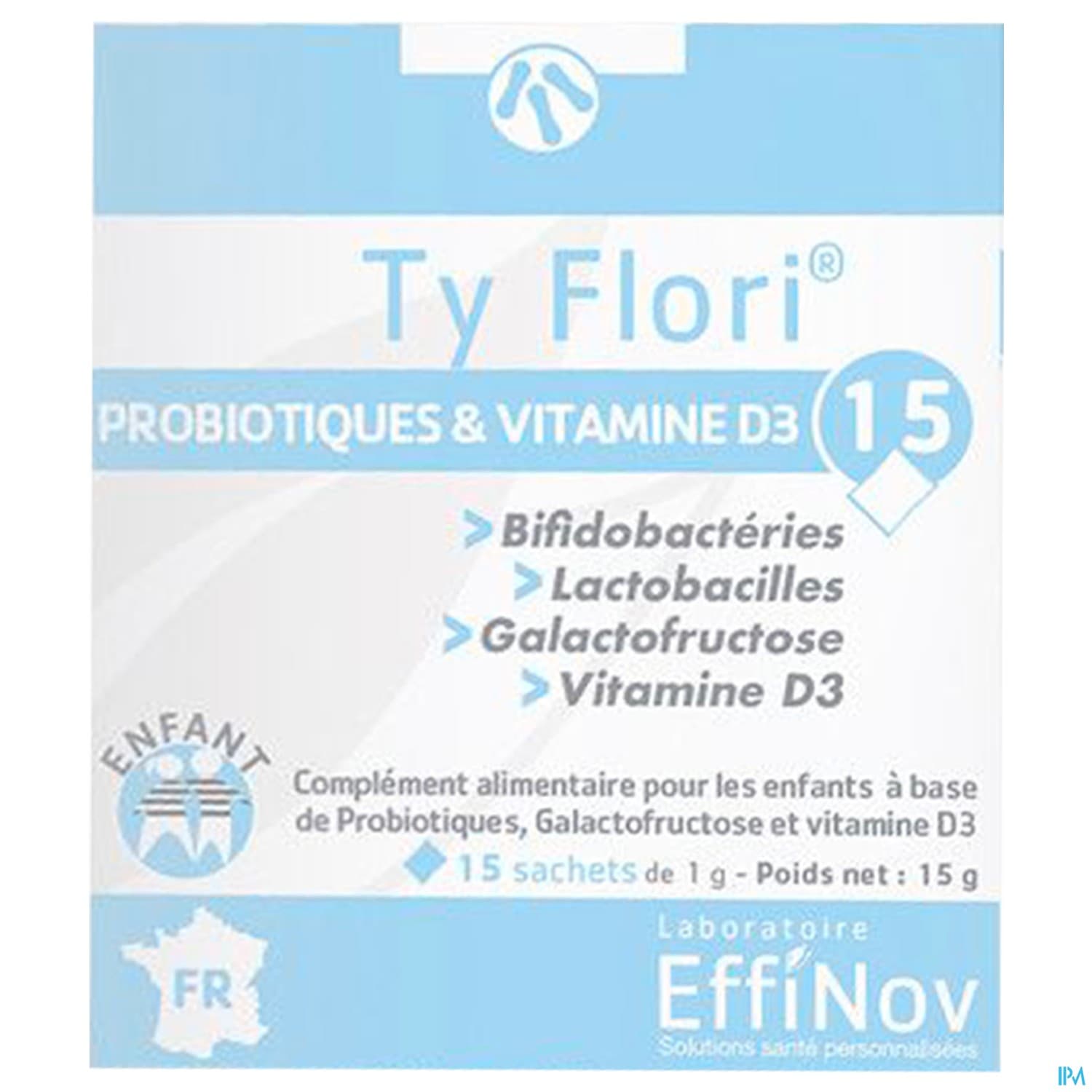 EFFINOV ENFANT TY FLORI SACH 15