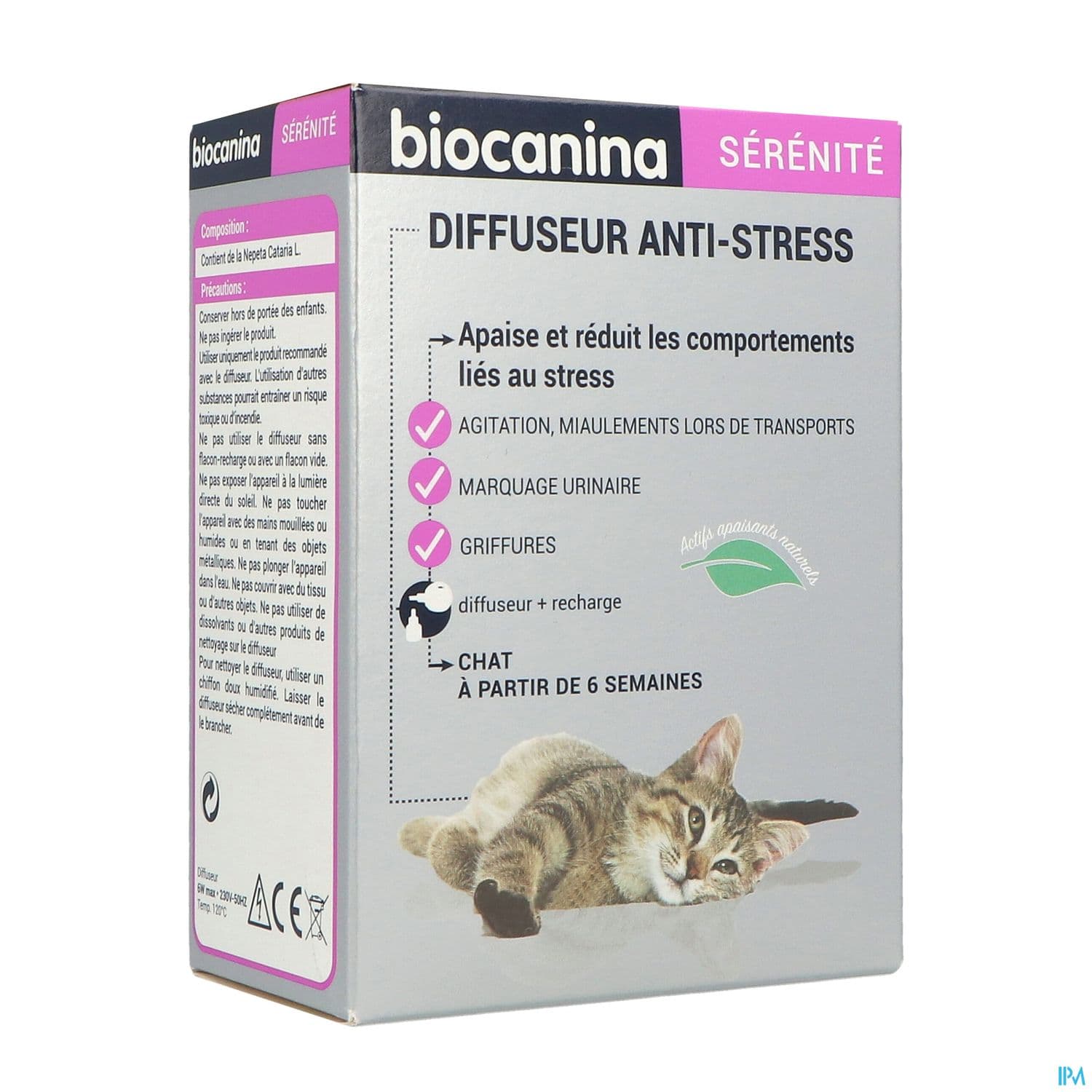 BIOCANINA DIFFUS A/STRESS +RECH