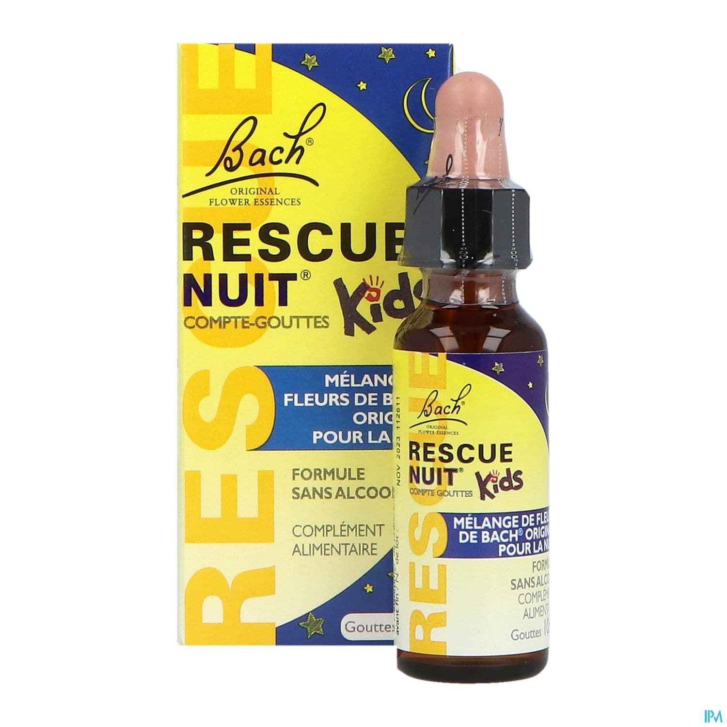 Rescue Bach Nuit Kids Compte Gouttes 10ml