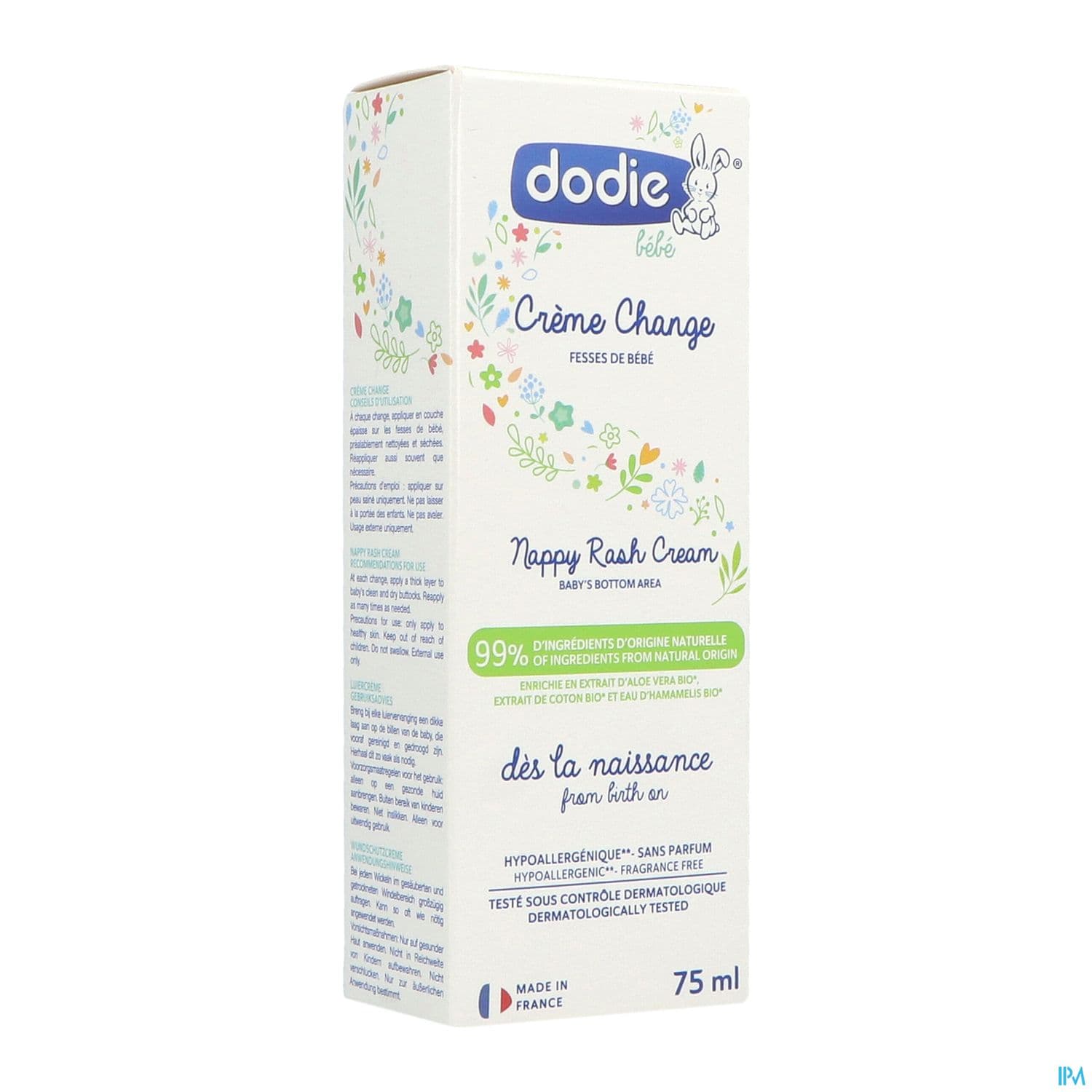 DOD CREME CHANGE S/PARFUM 75ML