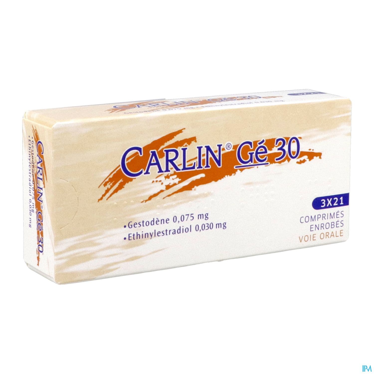 Carlin 75mcg/30mcg Comprime 21 X3