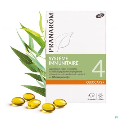 PRANAROM OLEOCAPS+4 IMMUNITE CAP30