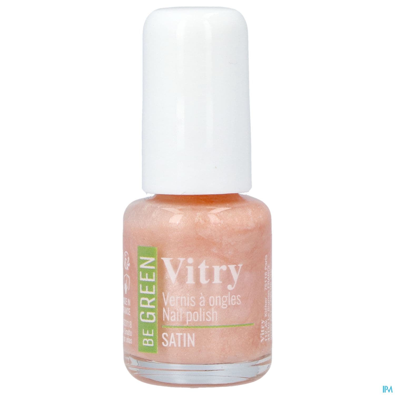 Vitry Be Green Vernis Ongles Satin 6ml