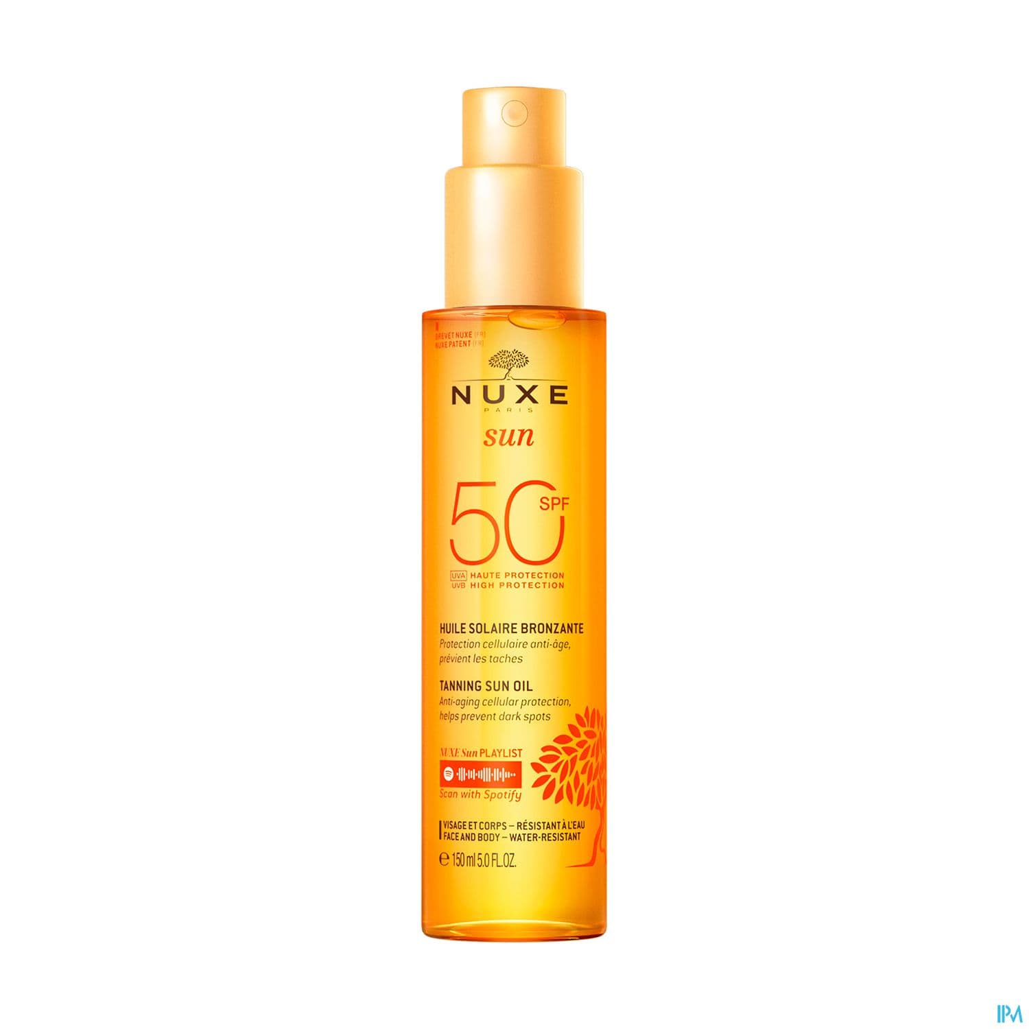 Nuxe Sun Huile Spf50 150ml