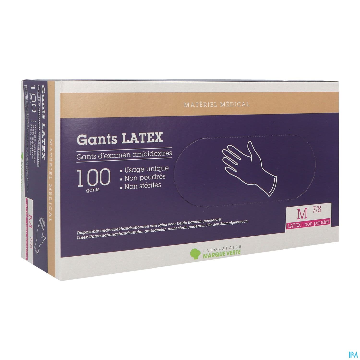 GANT LATEX NP MEDIUM B100 LMV