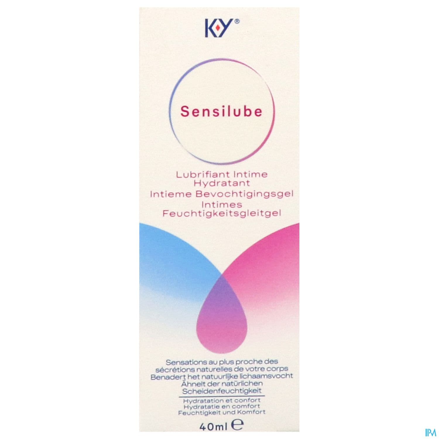 SENSILUBE DUREX LUBRIF INT 40ML