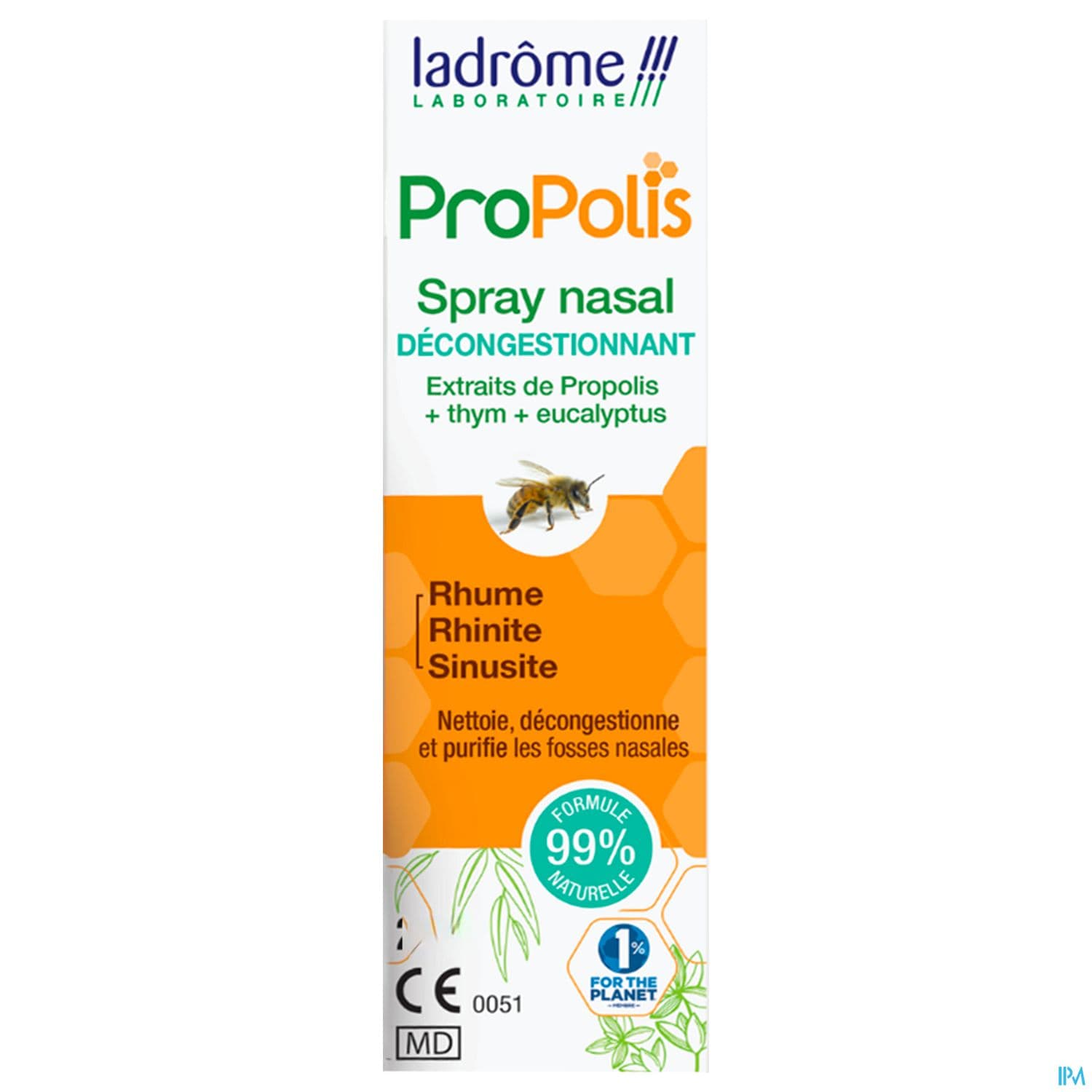 Ladrome Propolis Spray Nasal Decongestionnant 30ml