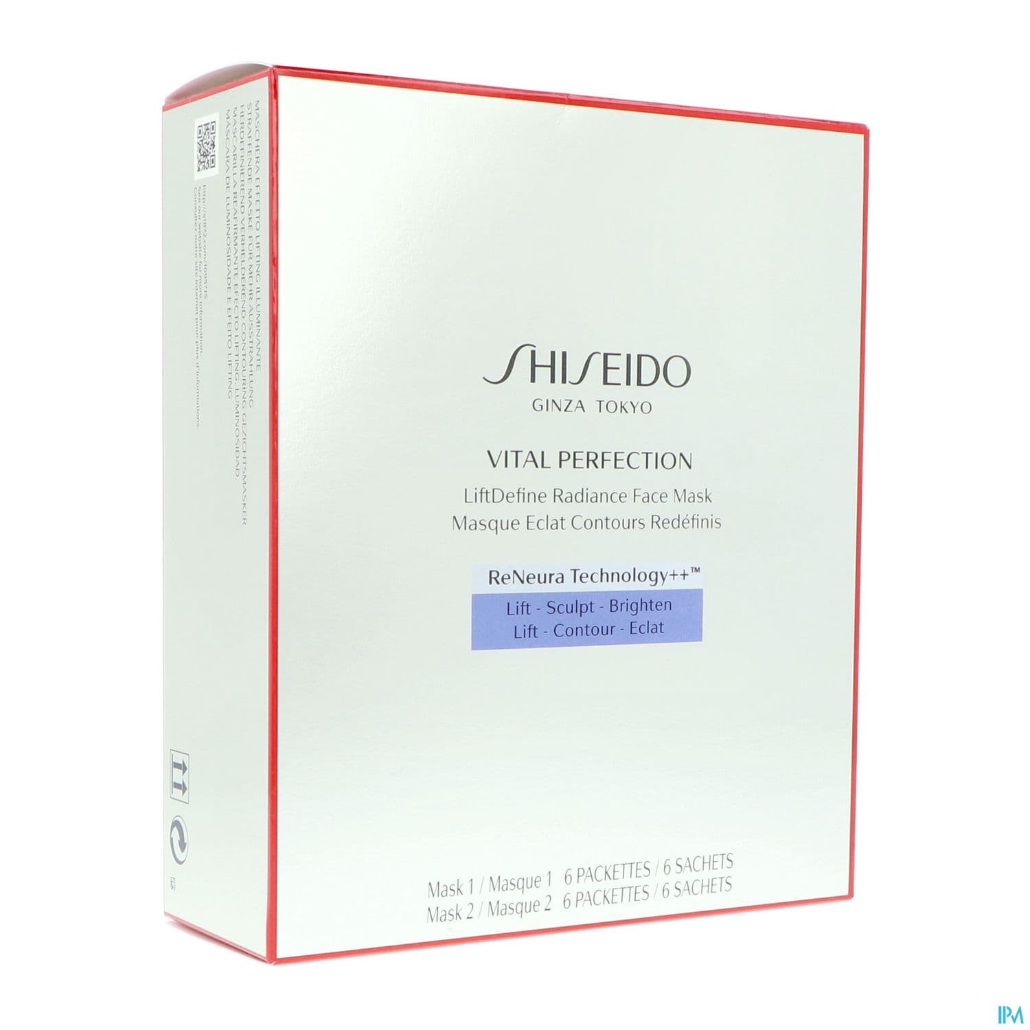 Shiseido Vital Perfection Masque Tissu X6