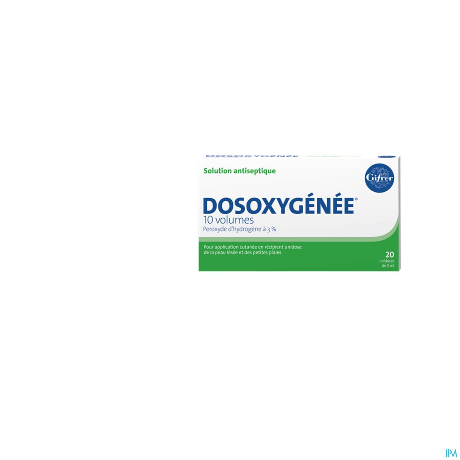DOSOXYGENEE 10V UNIDOSE 5ML 20